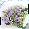 EDIBAZZAR | Set mit 25 künstlichen Rosen in Lila Produktbild-Vorschau 10