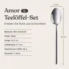 Deleca Amor Teelöffel 12 Stück, Edelstahl Kaffeelöffel und Produktbild-Vorschau 2