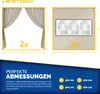 tillvex® 4X parete laterale beige per gazebo 3x3m e 3x6m | Anteprima dell’immagine prodotto 6