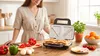 TSA3226, 900 W, 2 panini, Nero Anteprima dell’immagine prodotto 2