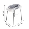 Rotho Babydesign Babywanne mit Wannenständer Top Stone Grey Produktbild-Vorschau 8