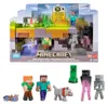 Minecraft Weltaufbau-Set mit 7 Actionfiguren, Produktbild-Vorschau 5