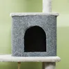 PawHut Kratzbaum 132 cm Katzenbaum mit Katzenhöhle, für Produktbild-Vorschau 8