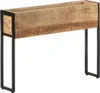 vidaXL Pflanzkübel 90x20x68 cm Raues Mangoholz Produktbild-Vorschau 5
