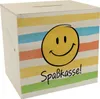 Emoticon Spardose aus Holz mit Spruch Spaßkasse Produktbild-Vorschau 1