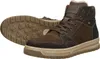 A pair of brown winter boots shown from a diagonal angle against a white background. Voir les images du produit
