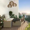 Lounge-Set Sitzgruppe Terrassenmöbel-Set Bostonia 4-tlg. Produktbild-Vorschau 13