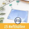 perfect line 15 Hefthüllen A4 PP glasklar 145 my Umschlag Produktbild-Vorschau 3