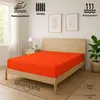 A fitted sheet on a bed in a bedroom setting. Produktbild-Vorschau