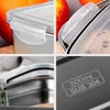Lunch box - 500 ml - Ermetico - Acciaio inox - Portapranzo Anteprima dell’immagine prodotto 4