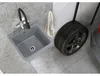 Granitan | Lavello da lavoro - ORTA - con sifone - Grigio - Anteprima dell’immagine prodotto 3