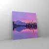 Bilder auf glas - Landschaft Berg See Kirche - 30x30cm - Produktbild-Vorschau 4