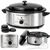 Chauffe-pierres pour massage 6 l acier inoxydable 750 W Voir les images du produit 1