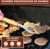 bremermann Couverts à barbecue, set de 3 | Acier inoxydable Voir les images du produit 3