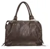 Elara Damen-Schultertasche aus echtem Wildleder Blau  Italy Produktbild-Vorschau 4