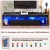 Mobile TV Sweiko LED lucido, adatto per TV fino a 70 Anteprima dell’immagine prodotto 12