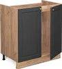 Spülenunterschrank Vicco Fame-Line Anthrazit-Gold 80 cm Produktbild-Vorschau 5