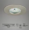 LED Einbauleuchten Dimmbar 3er Set IP44 5,5 W silber Produktbild-Vorschau 7