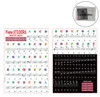 Piano Stickers - Keyboard Stickers - Eenvoudig Muzieknoten Productafbeelding-voorbeeld 11