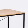Scrivania 180x60 in legno e acciaio in stile industriale Anteprima dell’immagine prodotto 4