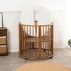 Buxibo – Babybox – Runde Spielbox aus Holz – Laufstall – Produktbild-Vorschau 5