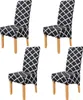 4 Pack Stretch Chair Covers Washable Seat Cover Chair Náhled obrázku produktu 1