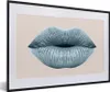 MuchoWow® MuchoWow® Gerahmtes Poster Lippen - Pastell - Produktbild-Vorschau 1