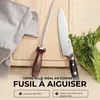 Fusil à aiguiser PAUDIN Premium – Aiguiseur avec revêtement Voir les images du produit 2