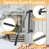 Manueller Wand-Holzspalter Kohlenstoffstahl, Tragbares Produktbild-Vorschau 4