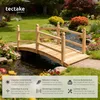 tectake® Cantara drewniany mostek ogrodowy 137 x 58 x 58 cm Podgląd zdjęcia produktu 3