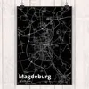 Mr. & Mrs. Panda Bild Magdeburg DIN A2 - Geschenk, Produktbild-Vorschau 2