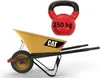 Taczka ogrodowa budowlana CATERPILLAR J-Series 6' Steel Podgląd zdjęcia produktu 11