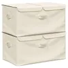 vidaXL Pudełka do przechowywania 2 szt. tkanina 50x30x25 cm Podgląd zdjęcia produktu 10
