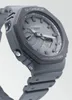 A close-up, angled view of a gray Casio G-Shock watch against a white background. Náhled obrázku produktu
