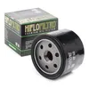 A Hiflofiltro HF-160 oil filter and its packaging are shown against a white background. Náhled obrázku produktu