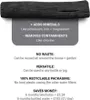 A charcoal water filter stick with marketing text describing its benefits. Produktbild-Vorschau
