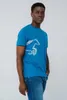 Mustang | Austin Herren-T-Shirt aus türkisfarbener Produktbild-Vorschau 4