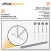 Whiteboard mit Stiftablage speziallackierte Magnettafel 60 Produktbild-Vorschau 5
