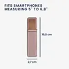 kwmobile Smartphone Fingerhalter mit Standfunktion - Handy Produktbild-Vorschau 6