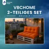VBChome Palettenkissen 120x80 | 120x40 cm für Europaletten Produktbild-Vorschau 2