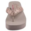 Skechers Vinyasa - Wild Daisies  Teenslippers - Taupe - Produktbild-Vorschau 6