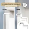 eluno Tür-Hängeregal aus Metall und Bambus, Produktbild-Vorschau 6