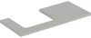 Geberit 505304007 ONE WT-Platte, Ausschnitt li, für AWT Produktbild-Vorschau 1