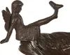BELIANI Vogeltränke Braun Metall 53 cm Hoch Blumenform Produktbild-Vorschau 9