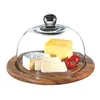 Zassenhaus Käseglocke mit Glasdeckel, Akazie Ø 25 cm 55863 Voir les images du produit 4