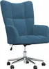 vidaXL Fauteuil relax bleu velours Voir les images du produit 7