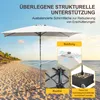 Ombrellone rettangolare Bettizia Ombrellone da balcone Anteprima dell’immagine prodotto 3