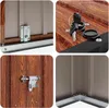 Contenitore da giardino Marrone 151,5 x 82 x 110,5 cm Anteprima dell’immagine prodotto 9