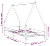 vidaXL Dětská postýlka 80x200 cm z masivního borovicového Náhled obrázku produktu 7