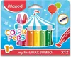 Pastelli a candela Jumbo Colorpeps 12 pz. Anteprima dell’immagine prodotto 13